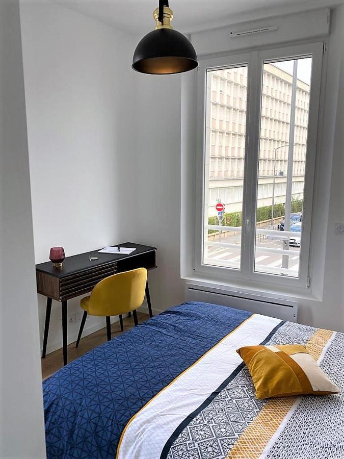 Ponsardin #55 Spacieux Appartement 3 Ch 6 Couchages Reims Kültér fotó