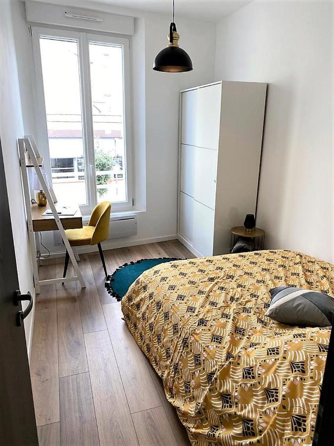 Ponsardin #55 Spacieux Appartement 3 Ch 6 Couchages Reims Kültér fotó