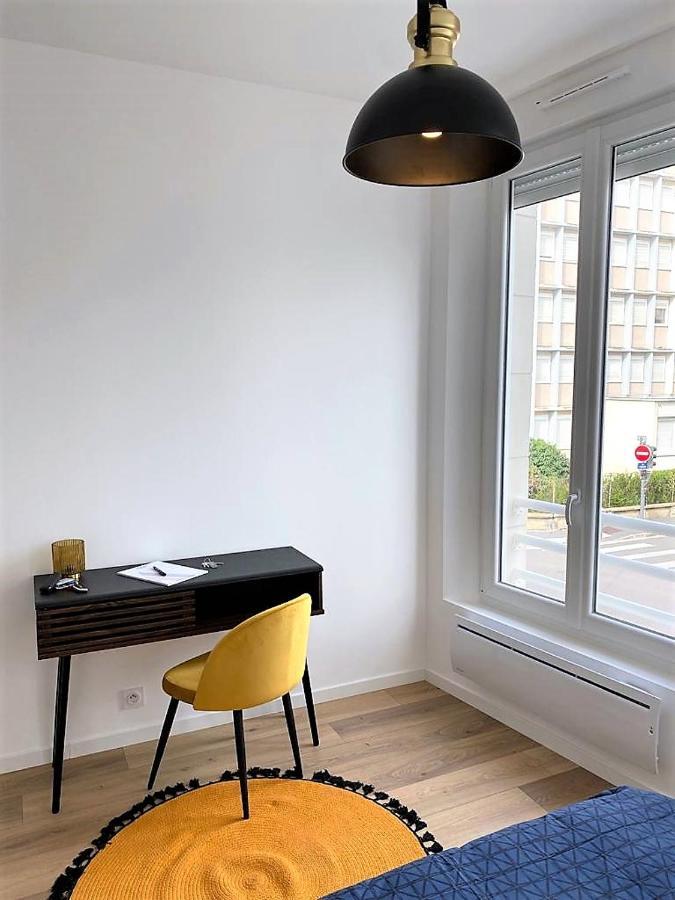 Ponsardin #55 Spacieux Appartement 3 Ch 6 Couchages Reims Kültér fotó