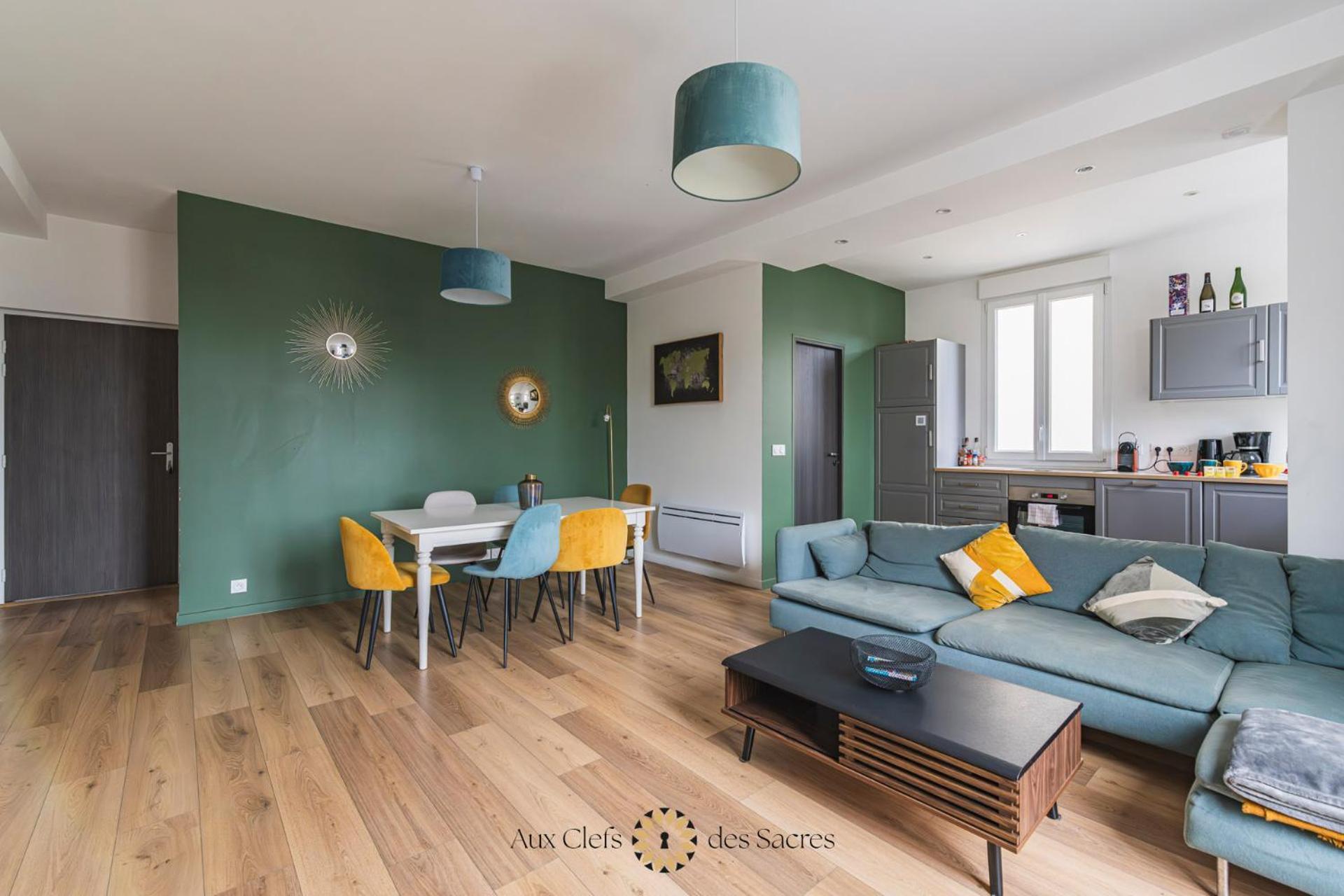 Ponsardin #55 Spacieux Appartement 3 Ch 6 Couchages Reims Kültér fotó