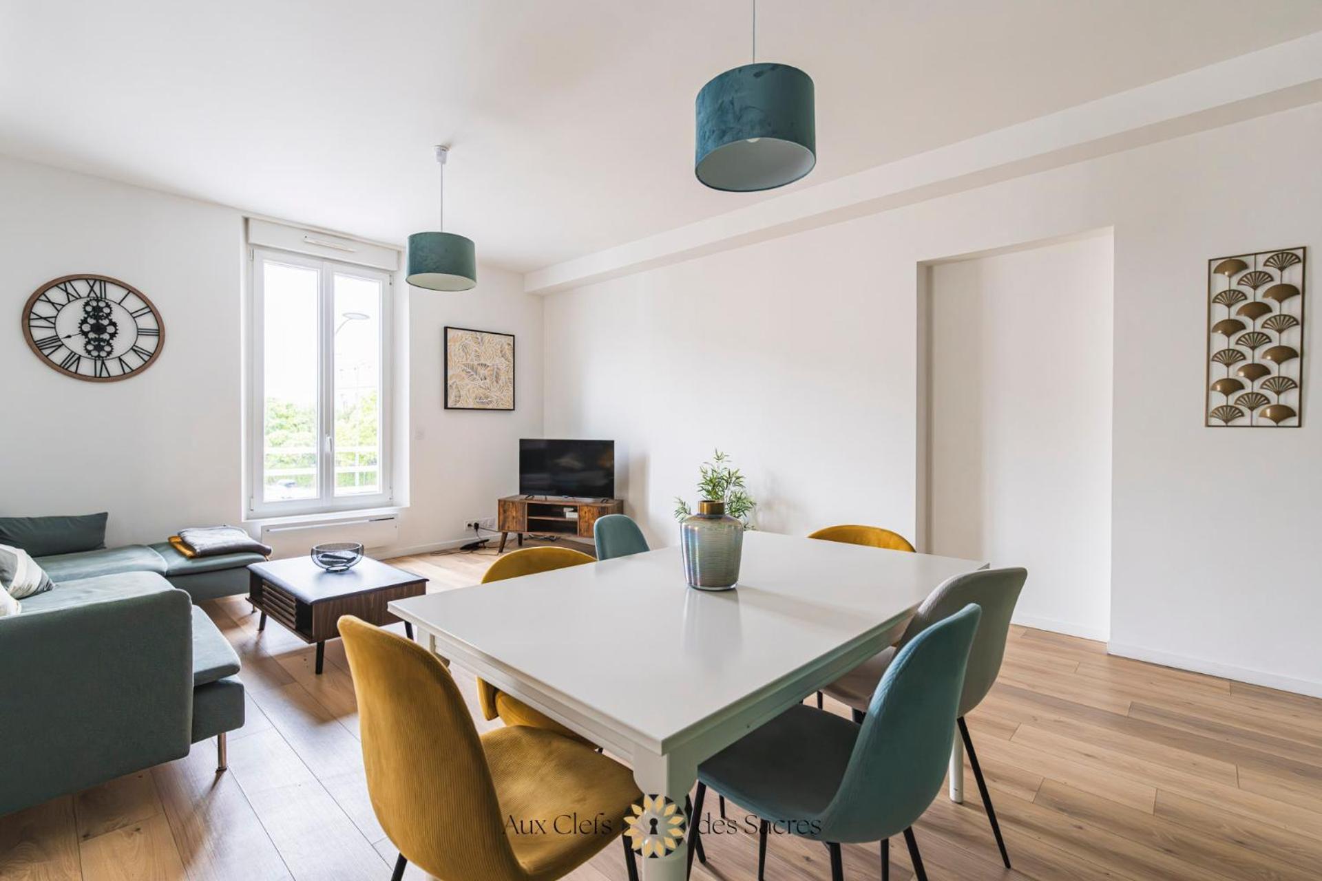 Ponsardin #55 Spacieux Appartement 3 Ch 6 Couchages Reims Kültér fotó